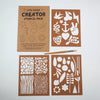 Creative Stencil Pack | Patterns Nature Tattoos | Conscious Craft